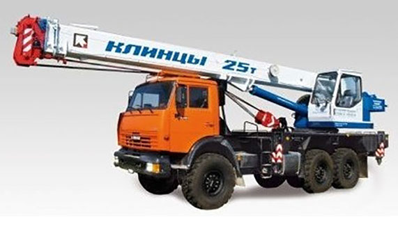 Добавить Автокран "Клинцы", 25т