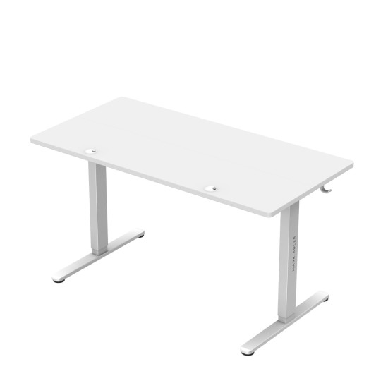 Electric desk 140 x 70 cm Mark Adler Leader 7.4 White - Pilt 5