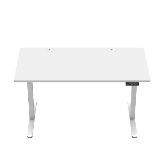 Electric desk 140 x 70 cm Mark Adler Leader 7.4 White - Pilt 7