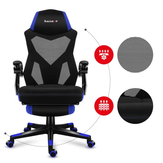 HUZARO COMBAT 3.0 Blue Gaming Chair - Image 3