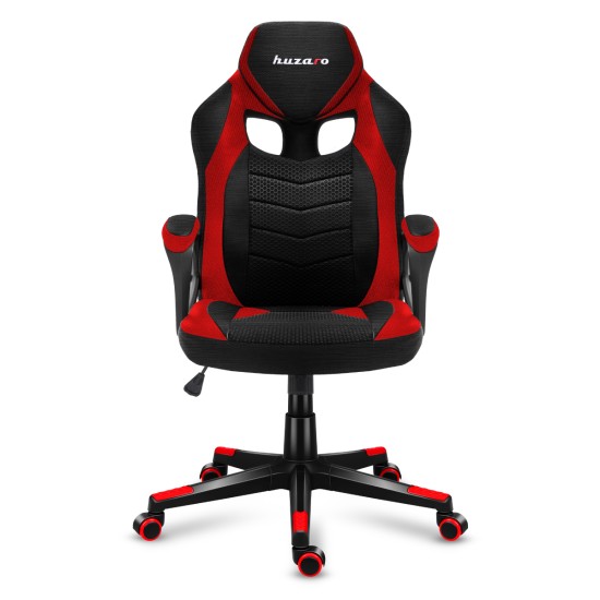 HUZARO FORCE 2.5 Red Mesh Gaming Chair - Image 2