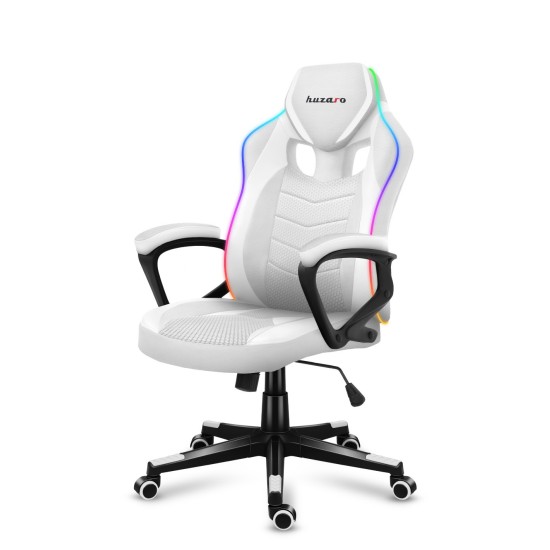 Huzaro Force 2.5 RGB White Mesh Gaming Chair — изображение 2