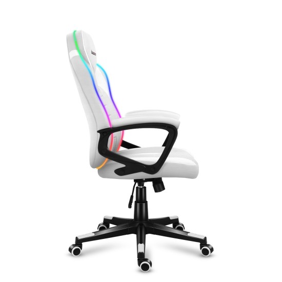 Huzaro Force 2.5 RGB White Mesh Gaming Chair — изображение 6