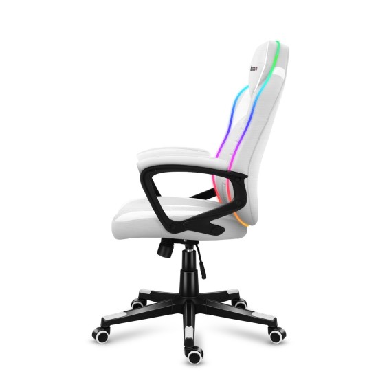 Huzaro Force 2.5 RGB White Mesh Gaming Chair — изображение 7