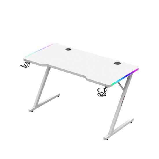 Huzaro Hero 2.5 RGB WHITE gaming desk - Image 3