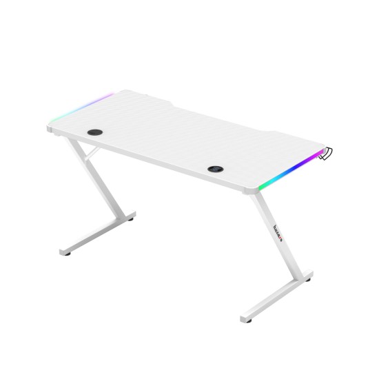 Huzaro Hero 2.5 RGB WHITE gaming desk - Image 5