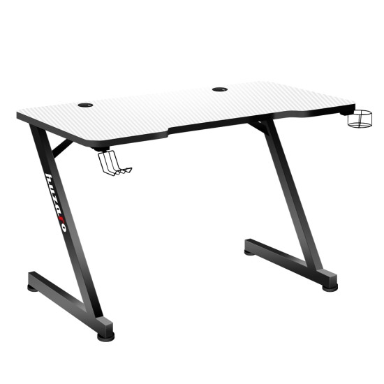 Huzaro Hero 2.5 White Gaming Desk - Image 2