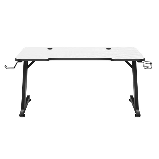 Huzaro Hero 2.5 White Gaming Desk - Image 3