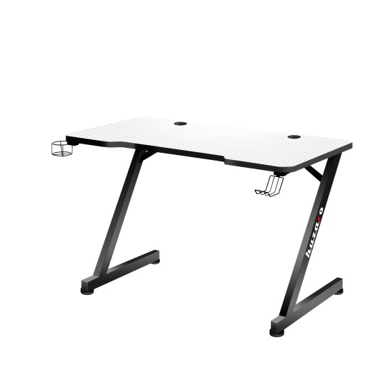 Huzaro Hero 2.5 White Gaming Desk - Image 6