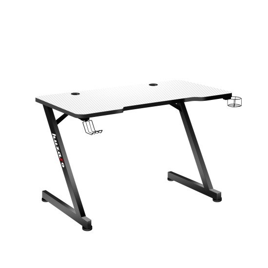 Huzaro Hero 2.5 White Gaming Desk - Image 7