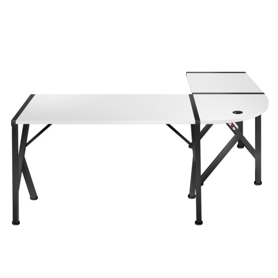 Huzaro Hero 6.3 White Gaming Desk - Image 6