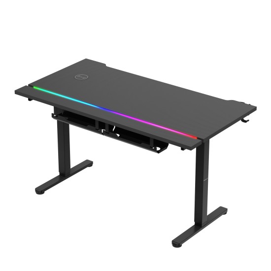 Huzaro Hero 8.7 RGB LED Electric Desk Black - Image 3