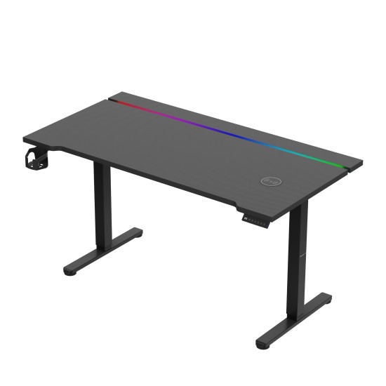 Huzaro Hero 8.7 RGB LED Electric Desk Black - Image 6