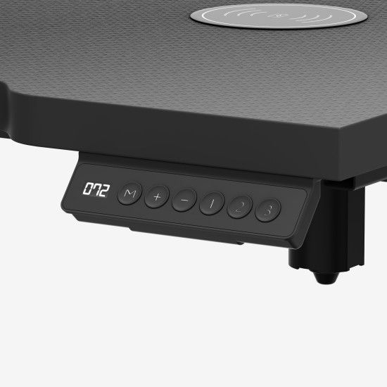 Huzaro Hero 8.7 RGB LED Electric Desk Black - Image 7
