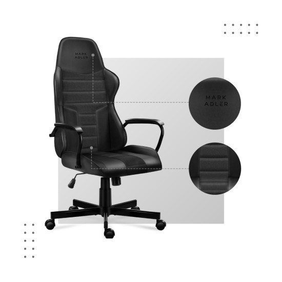 Mark Adler Boss 4.2 Black Office Chair - Image 7